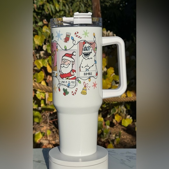 Rudolph the red nosed reindeer 40oz tumbler - Picture 3 of 3